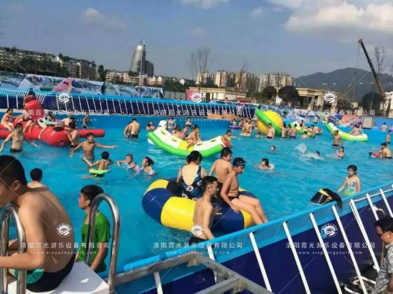 长丰支架泳池